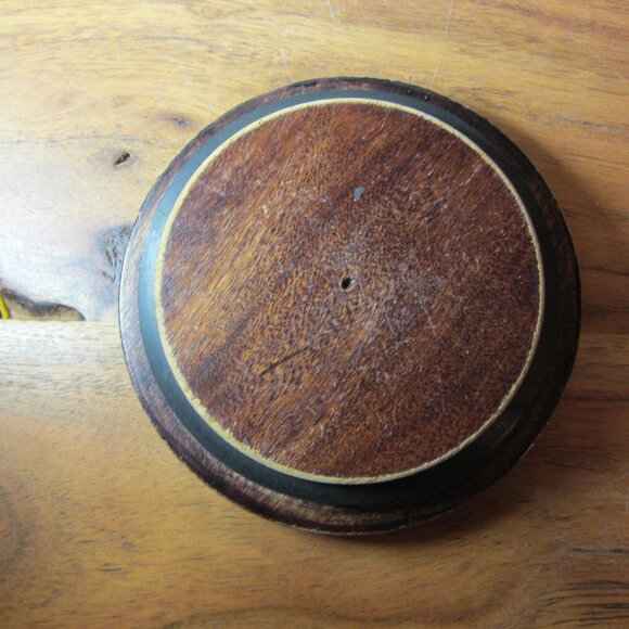 Hyalyn Pottery Canister vintage fruit Pattern wood Lid retro (W4742) - Picture 9 of 16